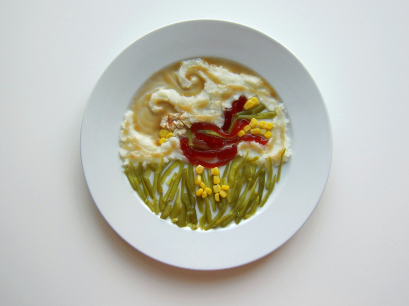 Illustration for article titled Now you can eat Thanksgiving dinner like Picasso
